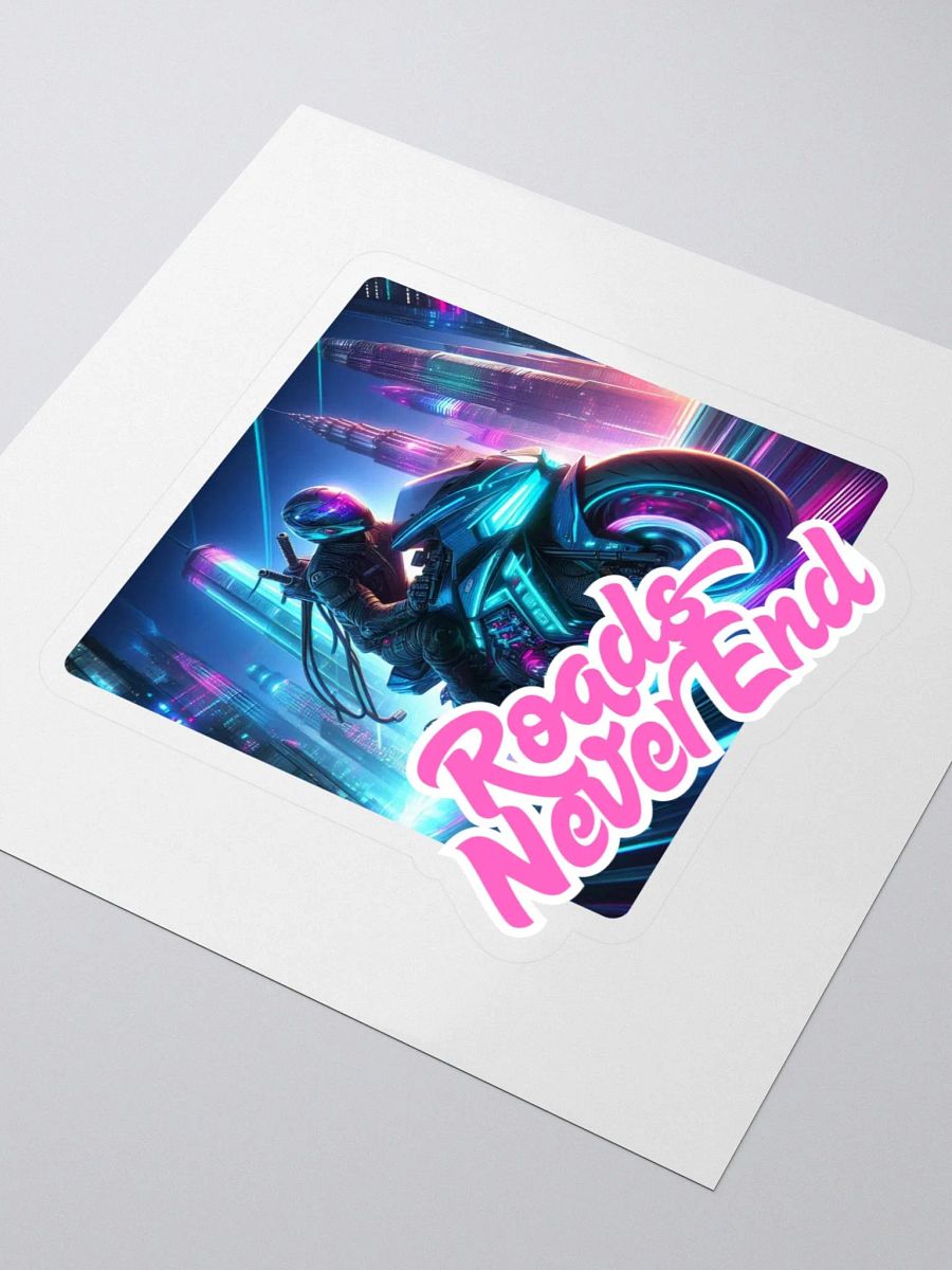 Neon City Rider Sticker Set | Roads Never End product image (3)