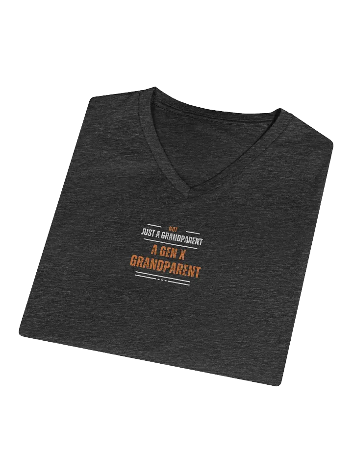 Not Just A Grandparent V-Neck Tee (White) product image (1)