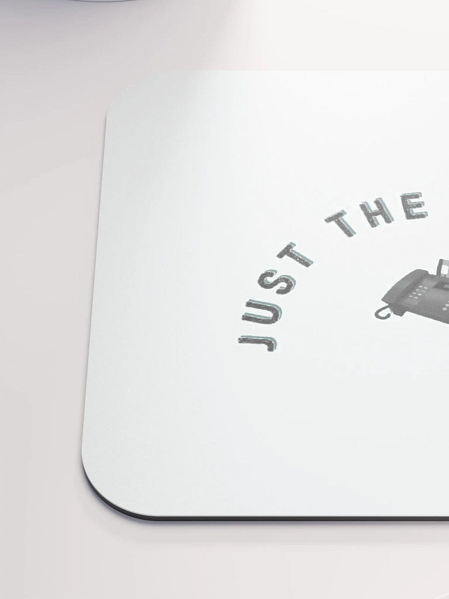 Just The Fax Mouse Pad product image (6)