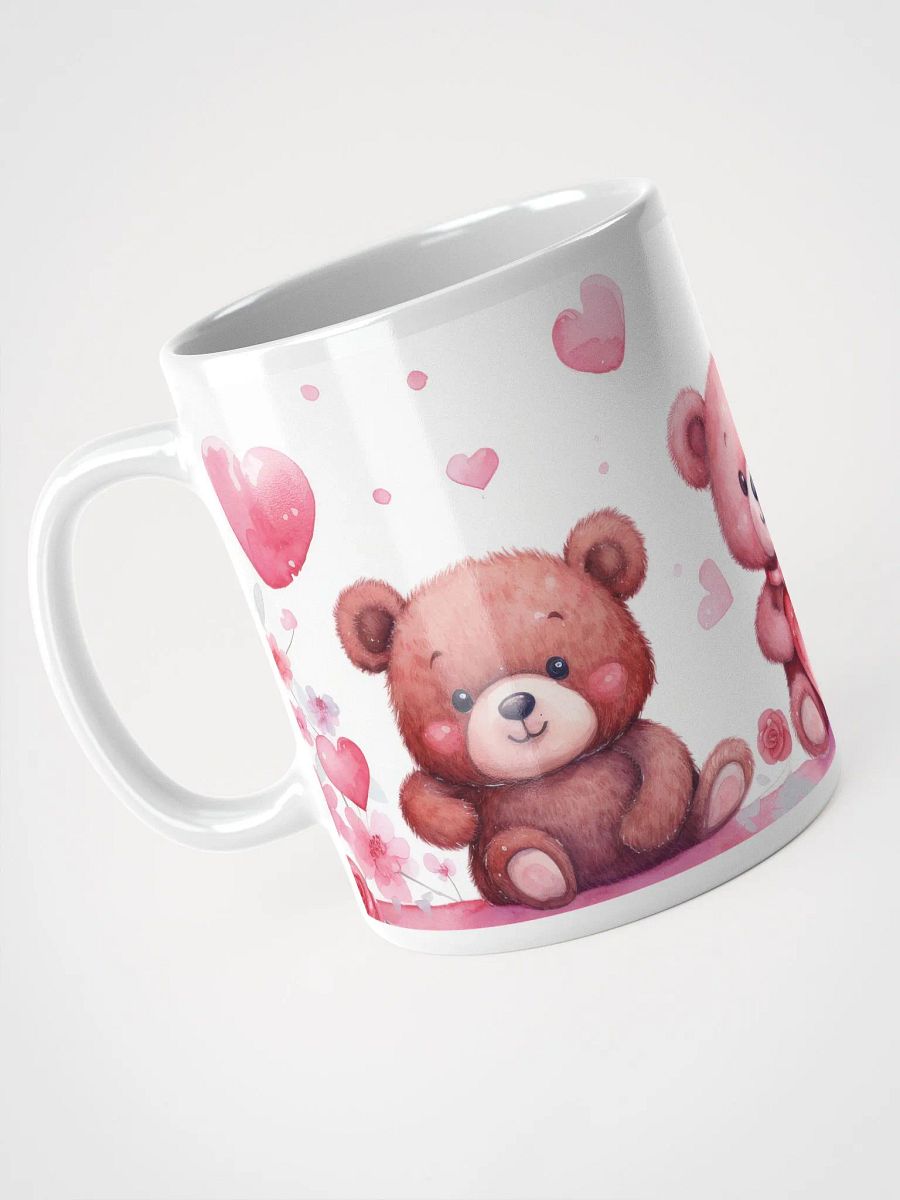 Valentine's day teddy bear mug product image (3)