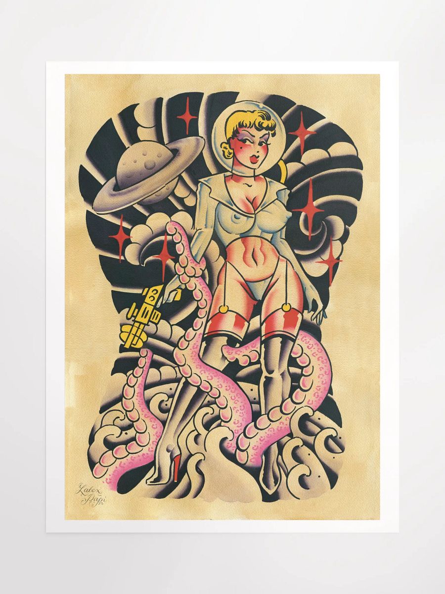 space babe 18x24 print product image (1)