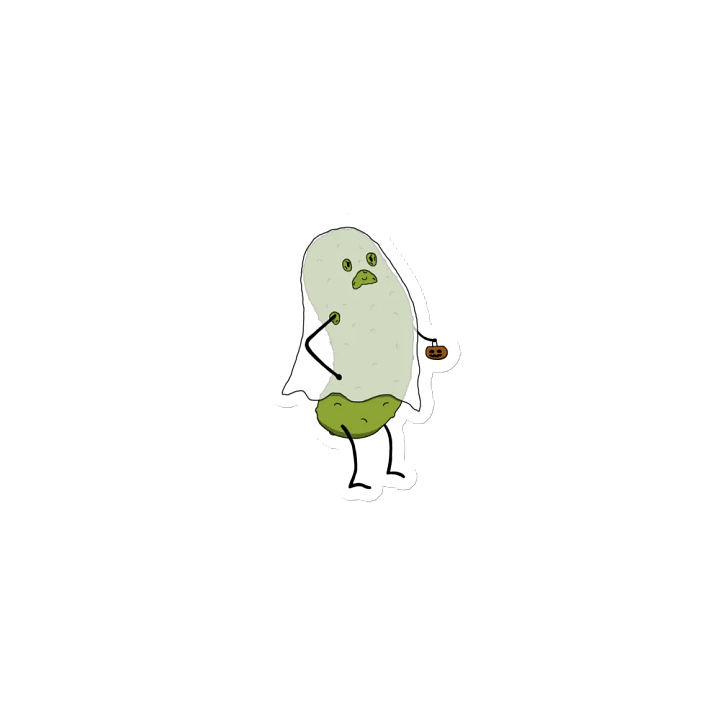 Trick or Treat Pickle magnet product image (1)