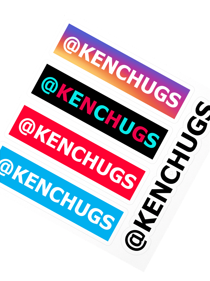 KenChugs Sticker Set product image (1)