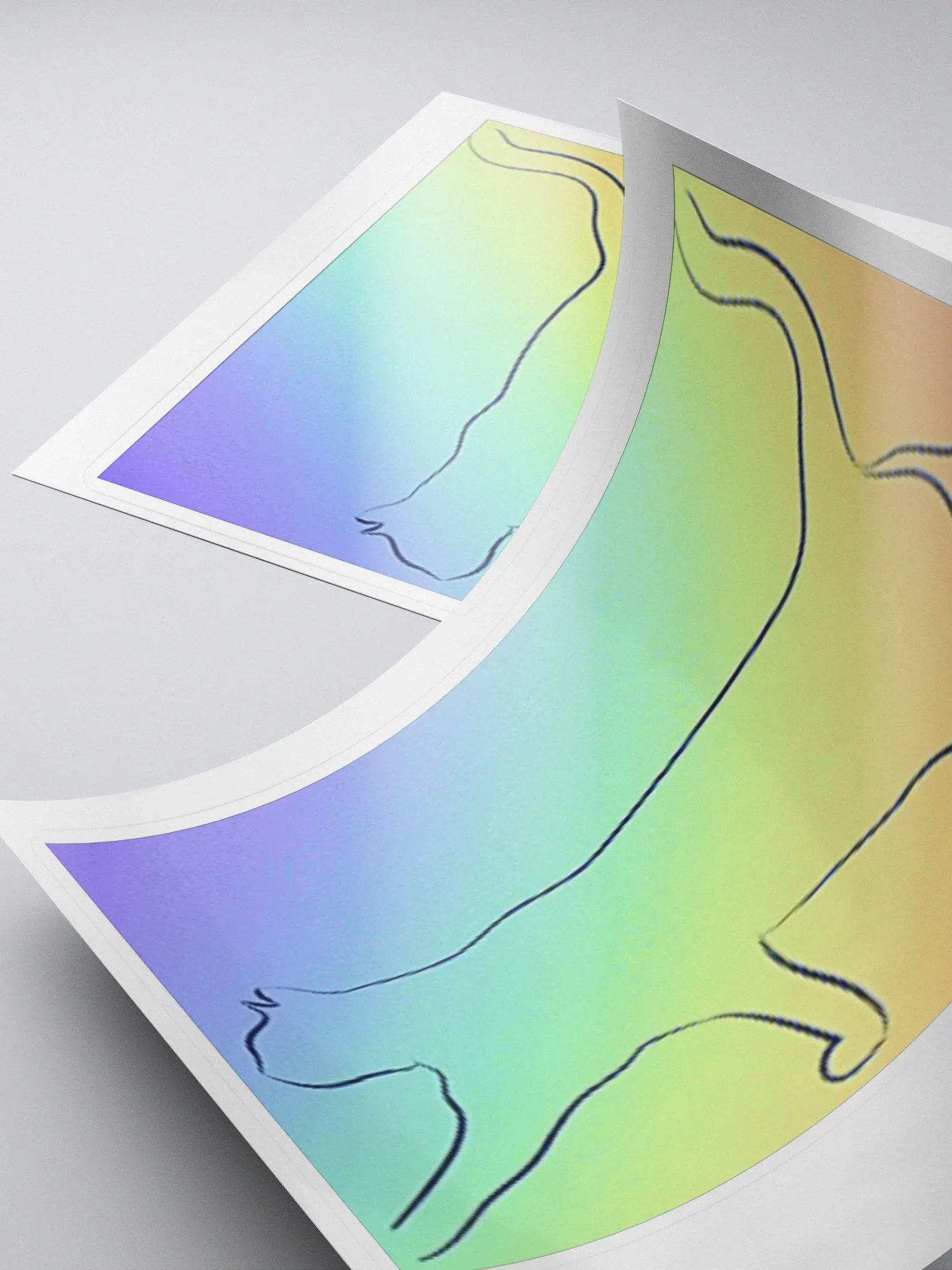 Rainbow Sticker product image (4)