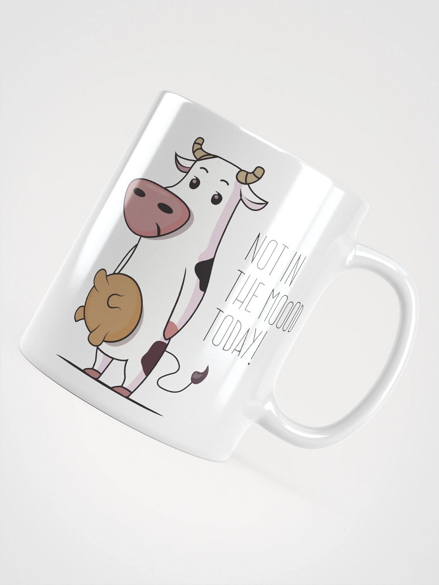 🐮 Not in the Mood Today – Moody Cow Mug product image (4)