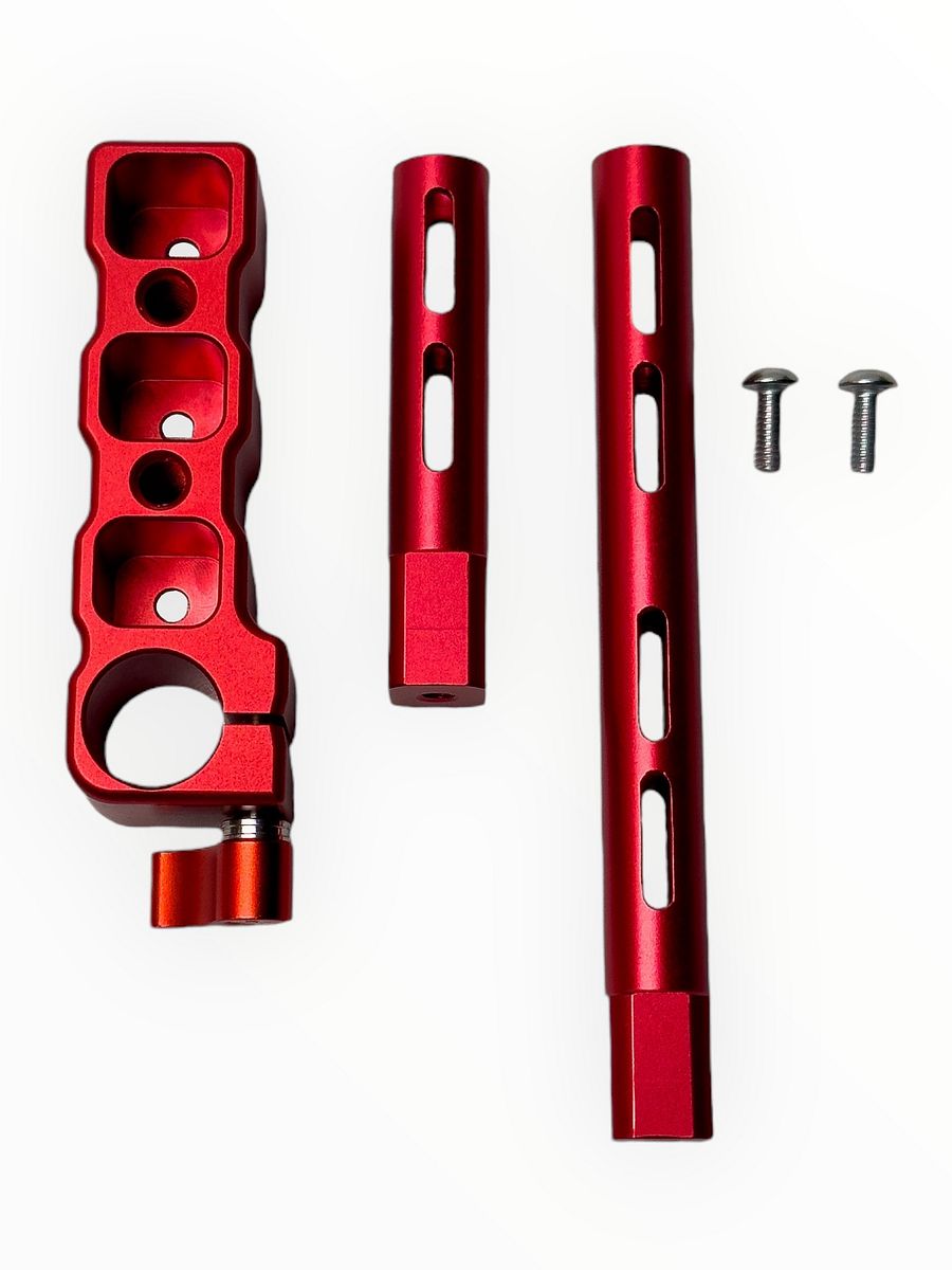 Copy of Gimbal FIZ Riser (RED) for DJI RS2, RS3, RS4 product image (1)