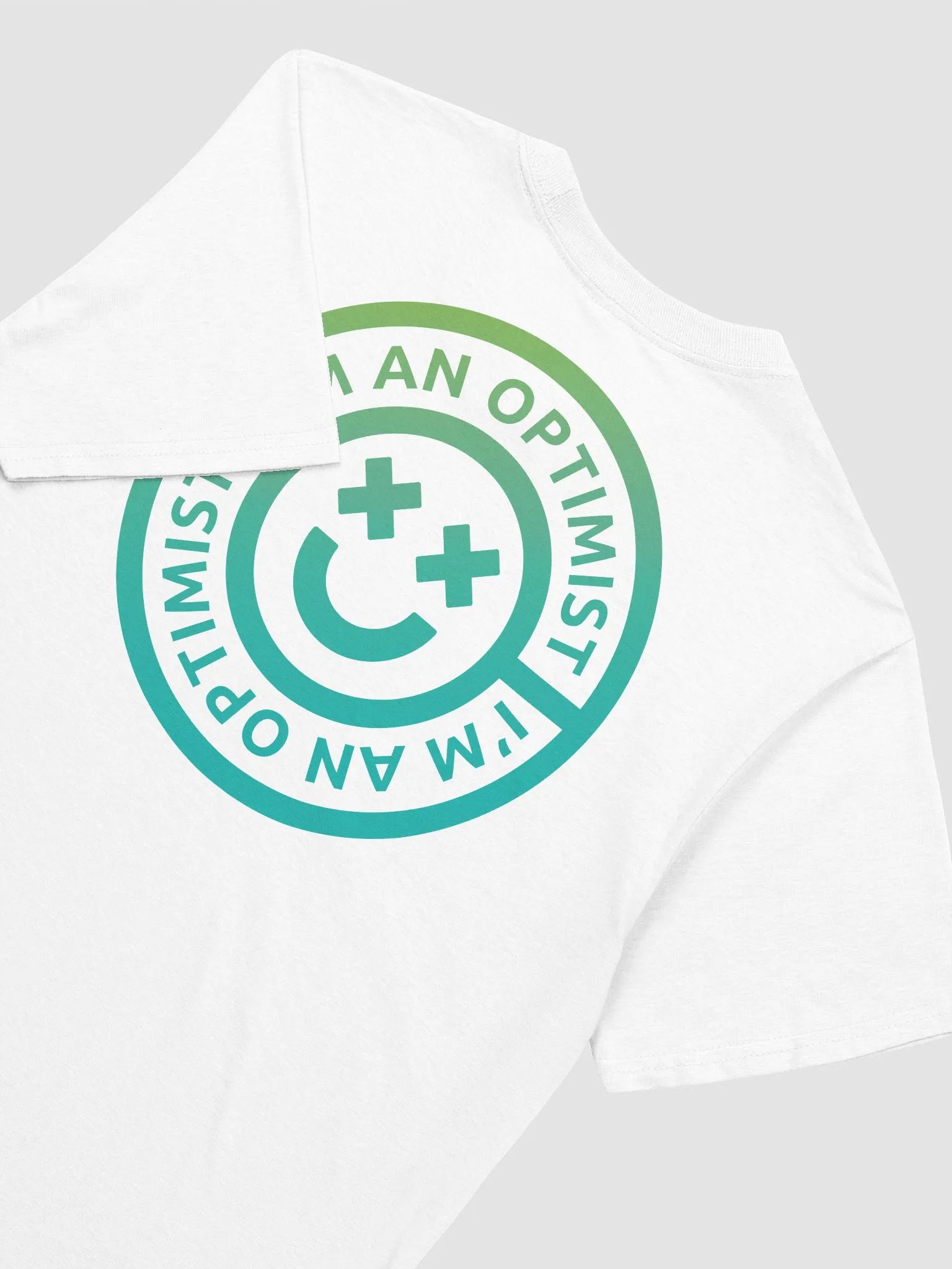 GX I'm an Optimist Basic Tee Badge Front product image (4)