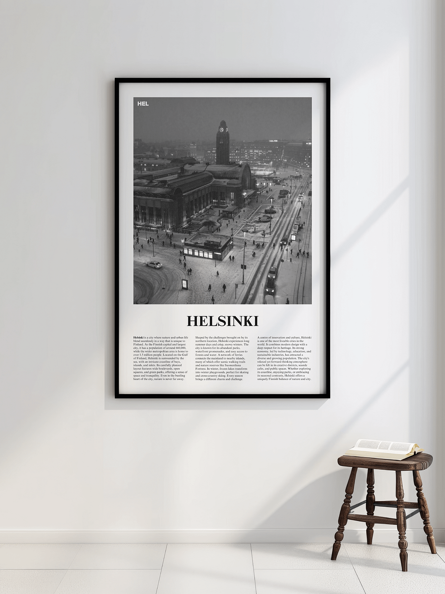 Helsinki 04 Newspaper Poster product image (2)