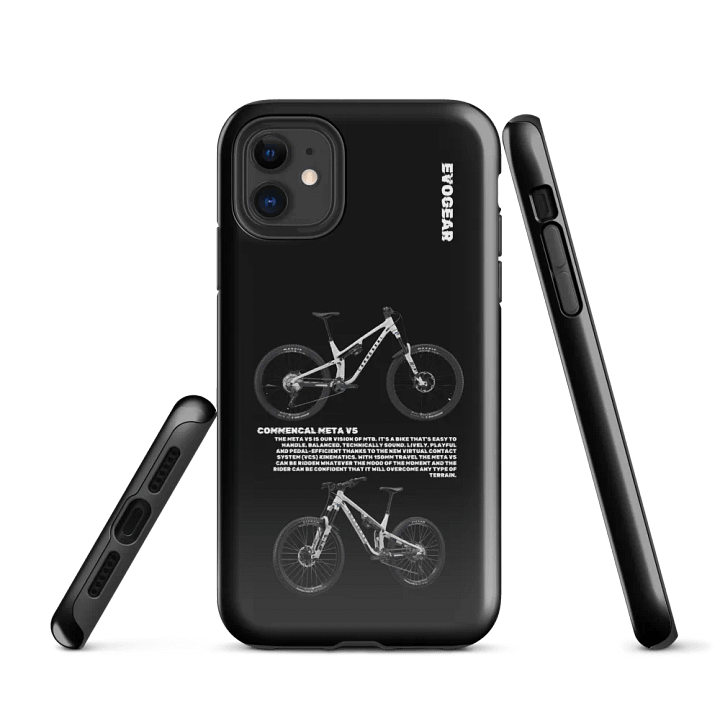Black Commencal Meta V5 iPhone Case product image (1)