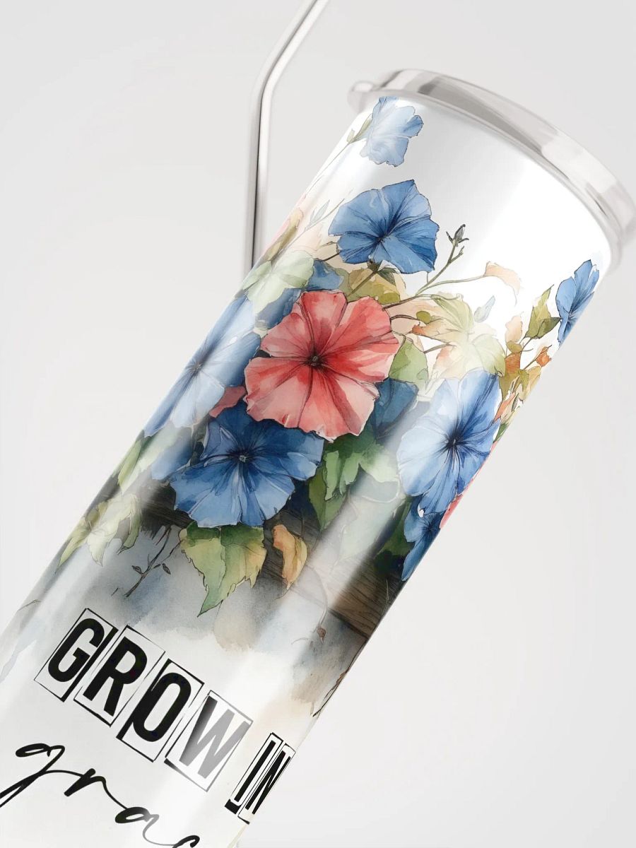 Graceful Blooms Stainless Steel Tumbler product image (5)