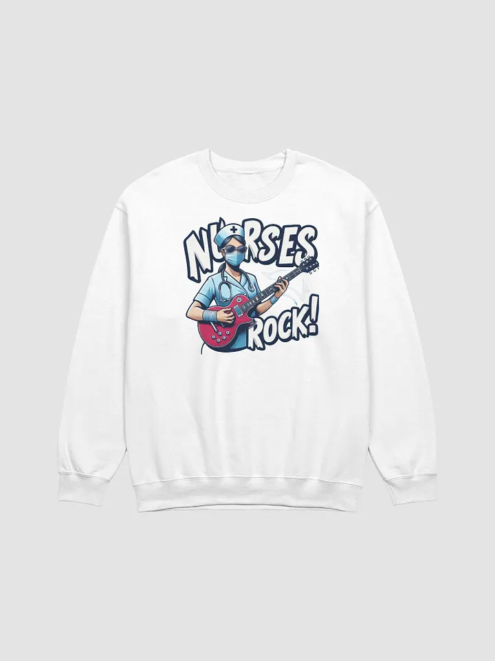 Rockin' Nurse Crewneck Sweatshirt product image (1)