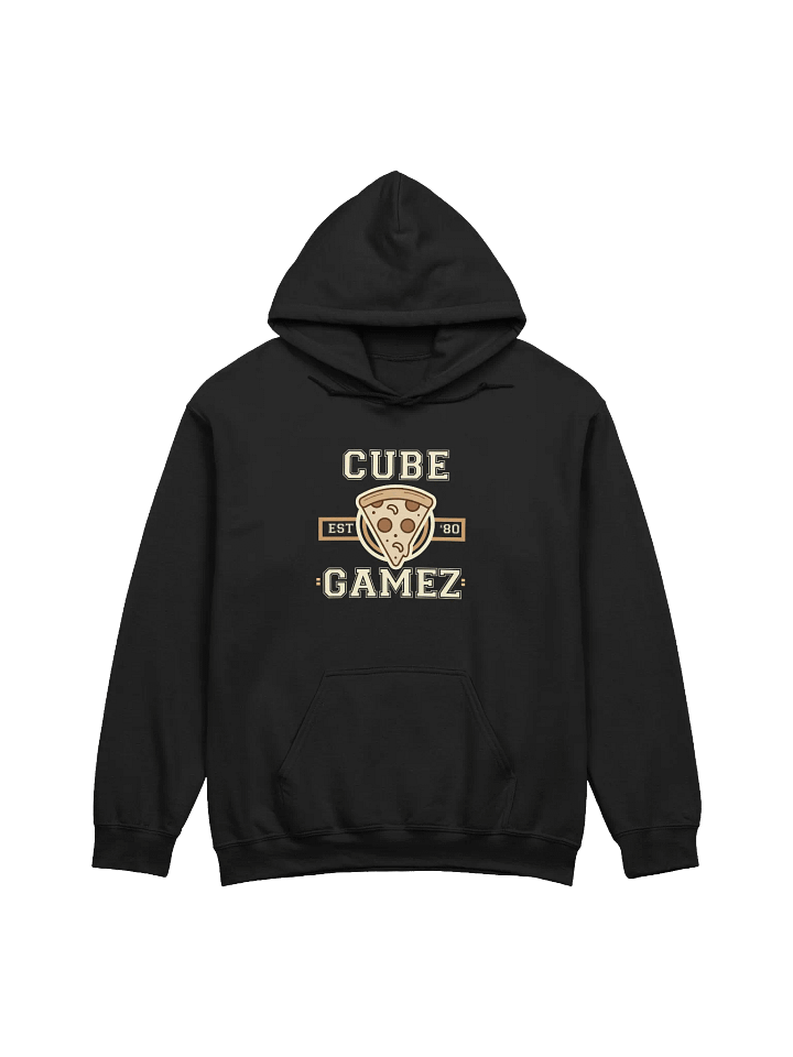 CubeGamez Hoodie Black product image (1)