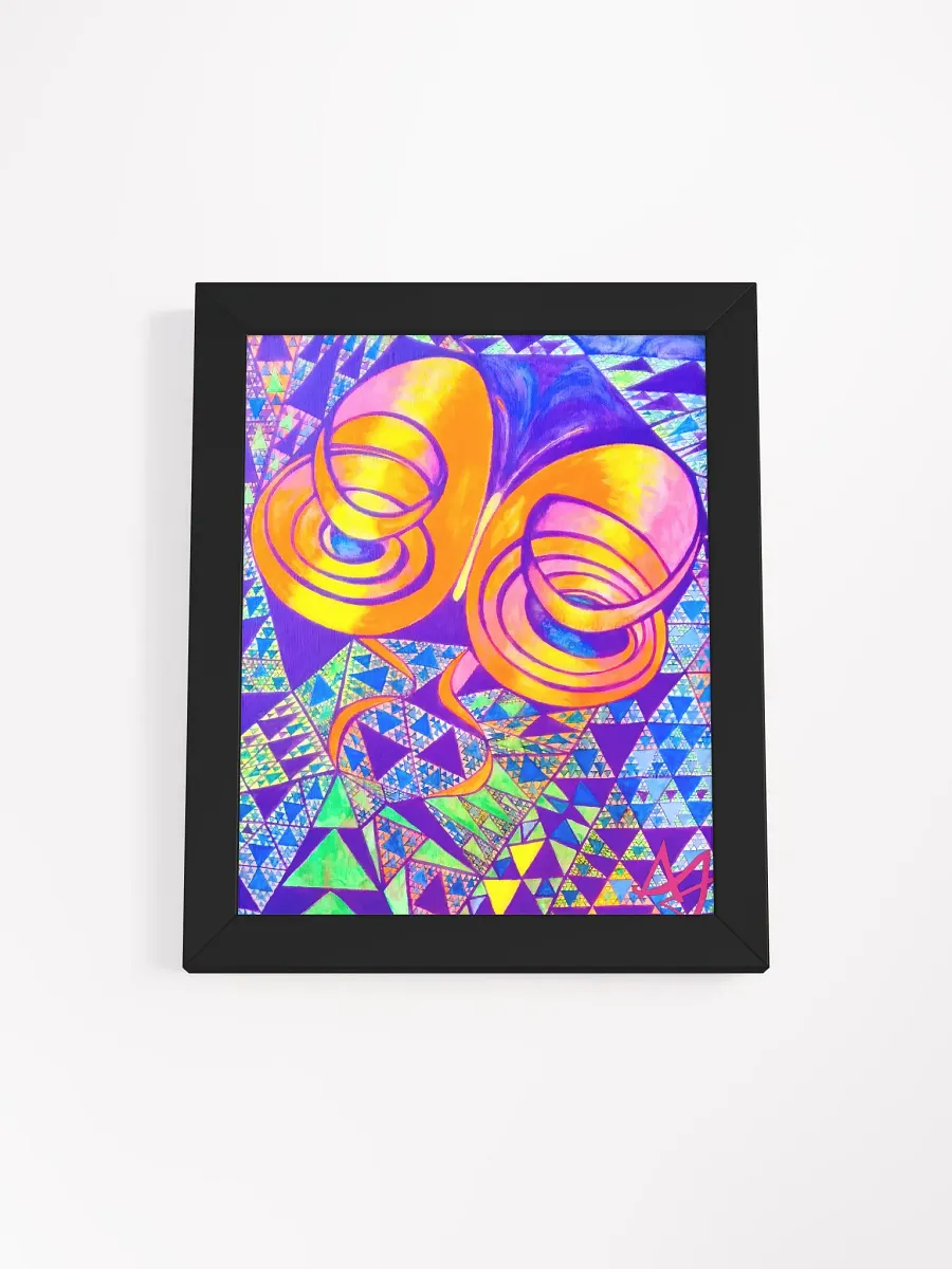 Breaking Free by Arthur Taylor Abstract Acrylic Painting Wall Art Matte Poster product image (1)