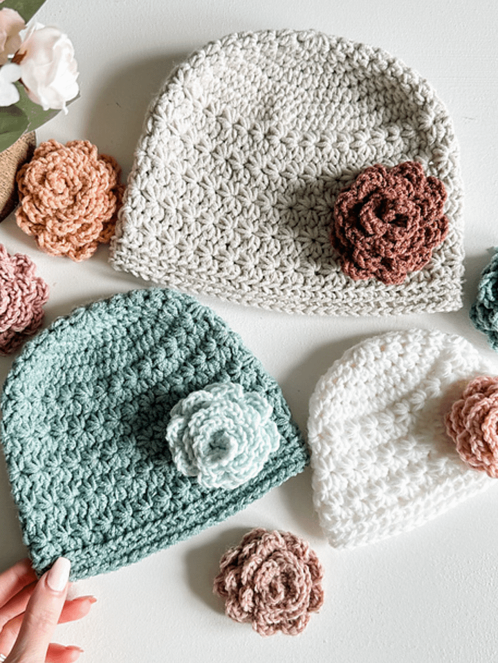 Little Star Baby Hat Crochet Pattern product image (2)