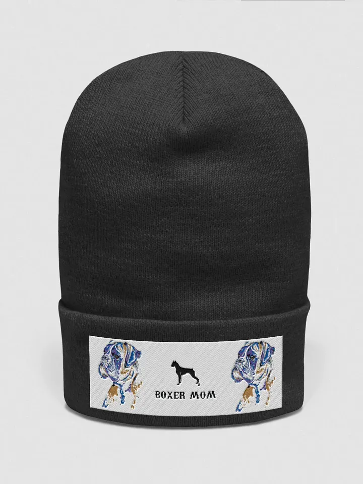 Boxer Mom Yupoong Beanie product image (1)