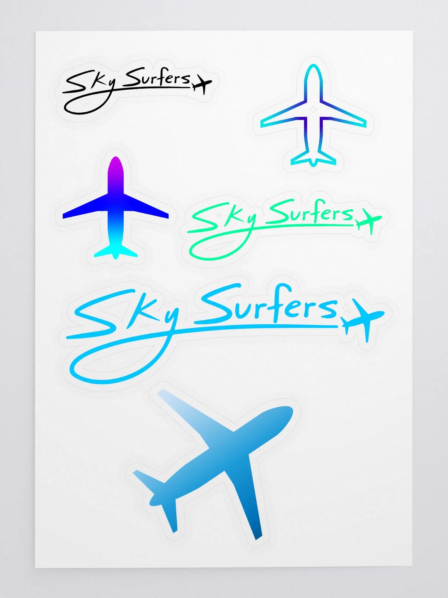 Sky Surfers Assorted Stickers product image (3)