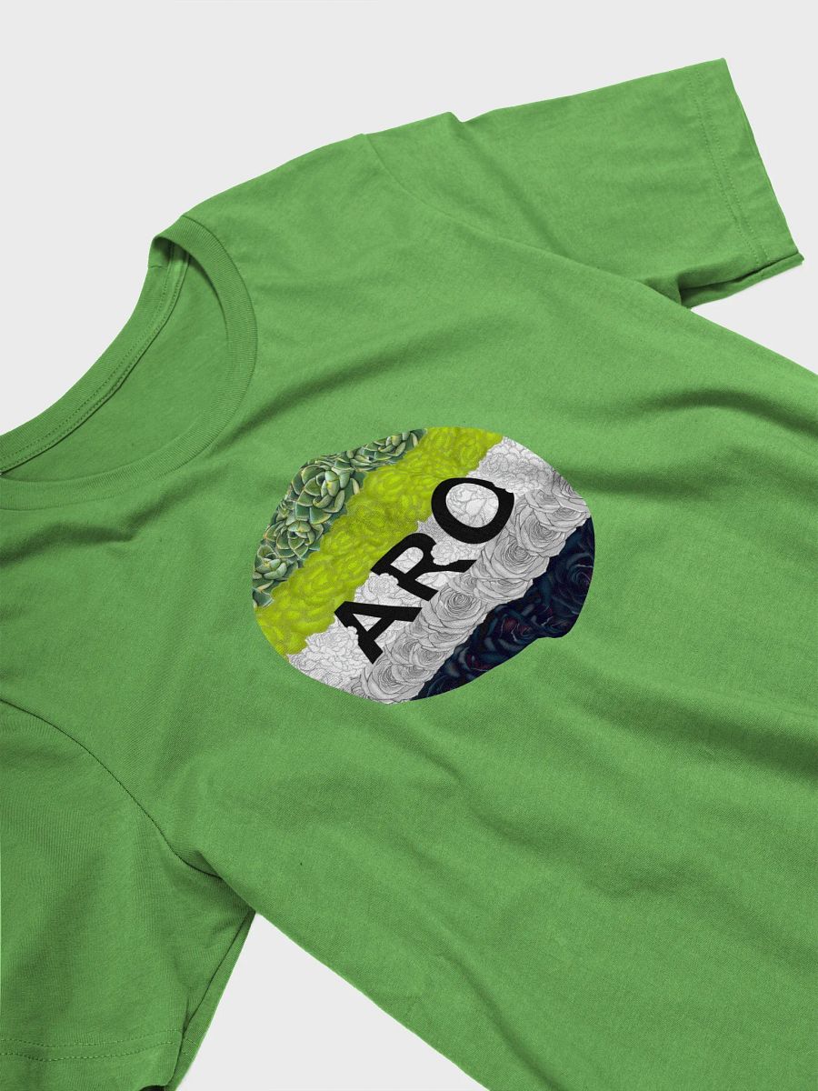 floral aromantic t-shirt product image (3)