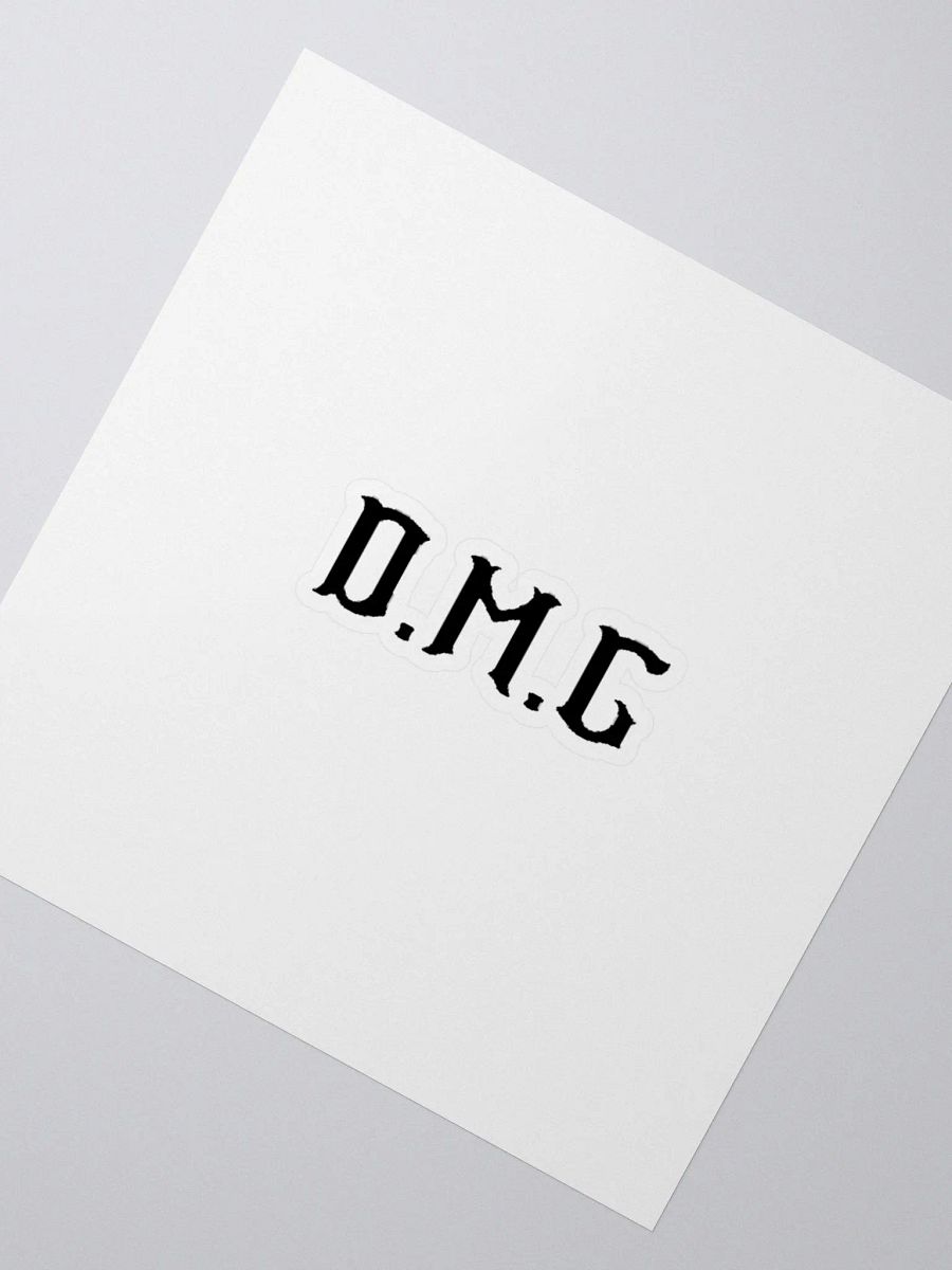 D.M.G Sticker product image (2)