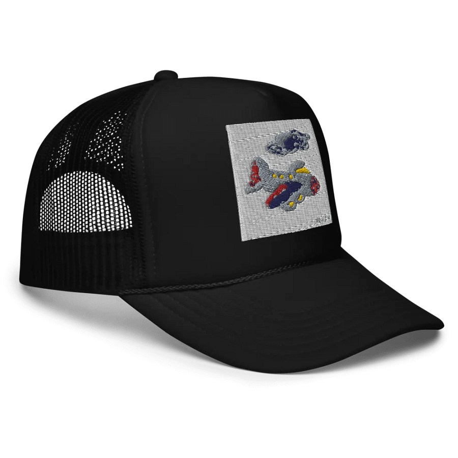 Kid Airplane (Otto Foam Trucker Hat) product image (3)
