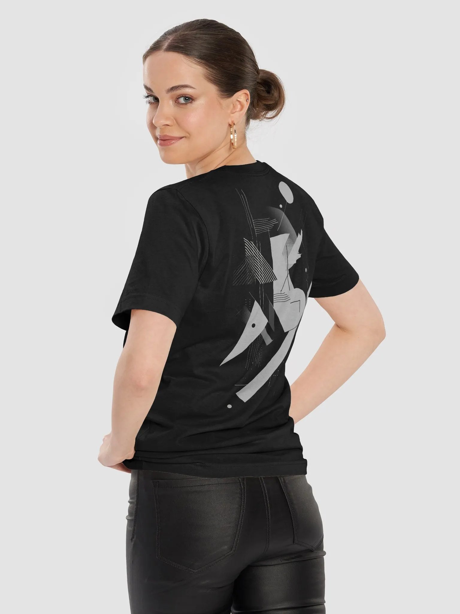 Abstract Persona 001 (Black) (T-shirt) product image (9)