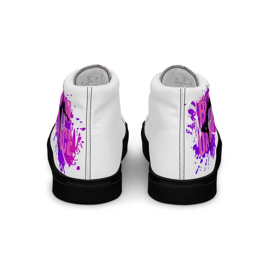 Energetic Born to Dance Her Silhouette Men's High Tops product image (4)