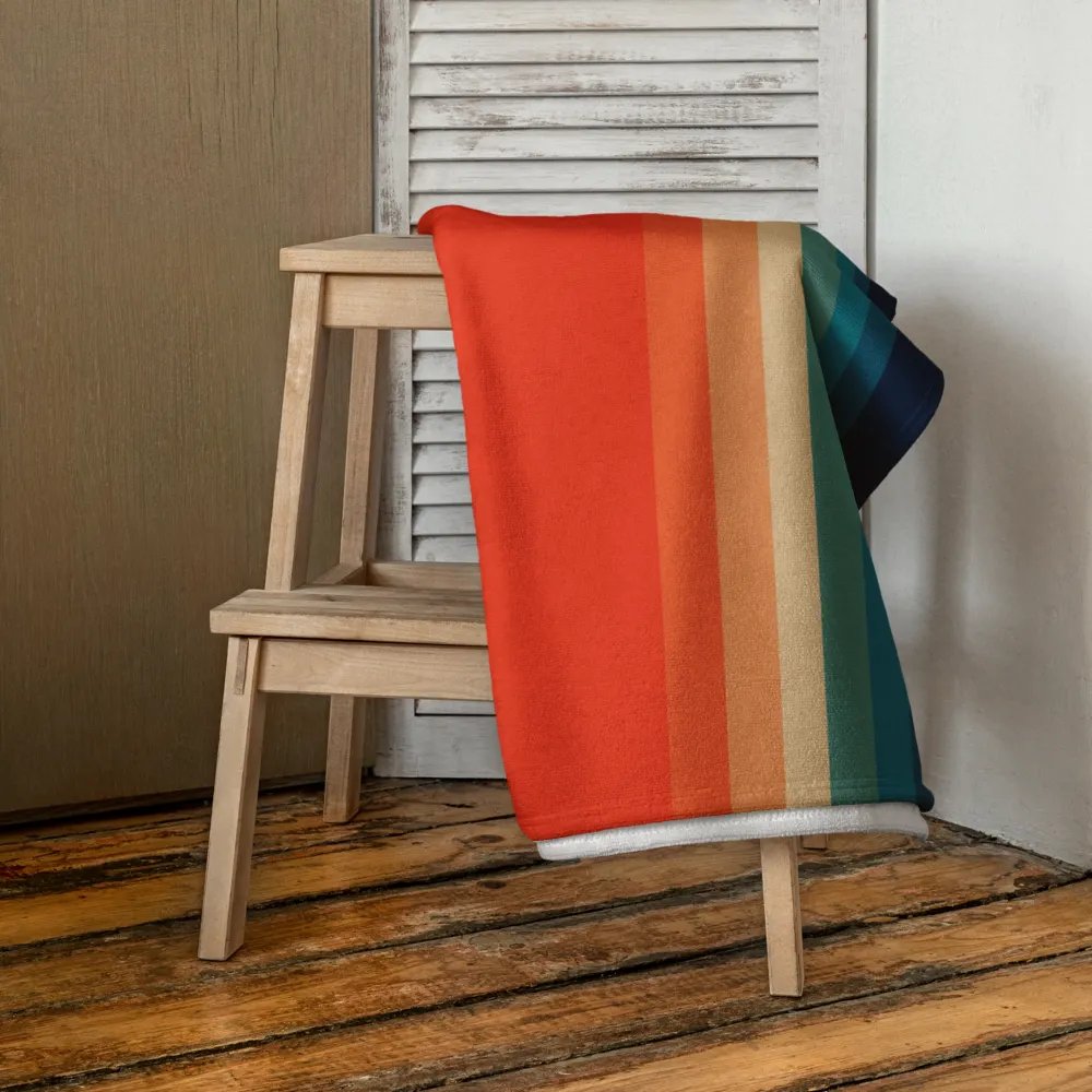Relaxio 80s Rainbow Towel product image (4)