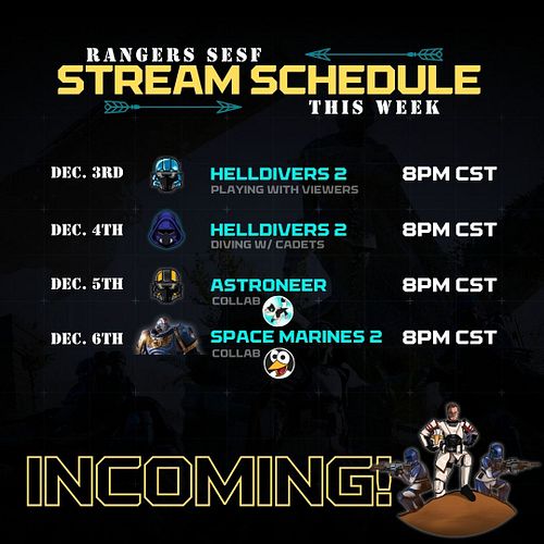 RANGERS! Get ready for an action-packed week that’s going to be absolutely epic! 🎉 Tonight, we're diving headfirst into Chooh...