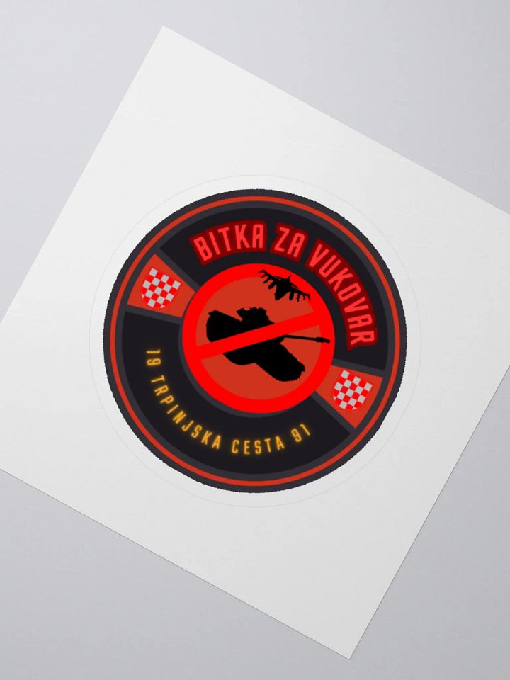 Vukovar Prohibition Tank Stickers product image (2)