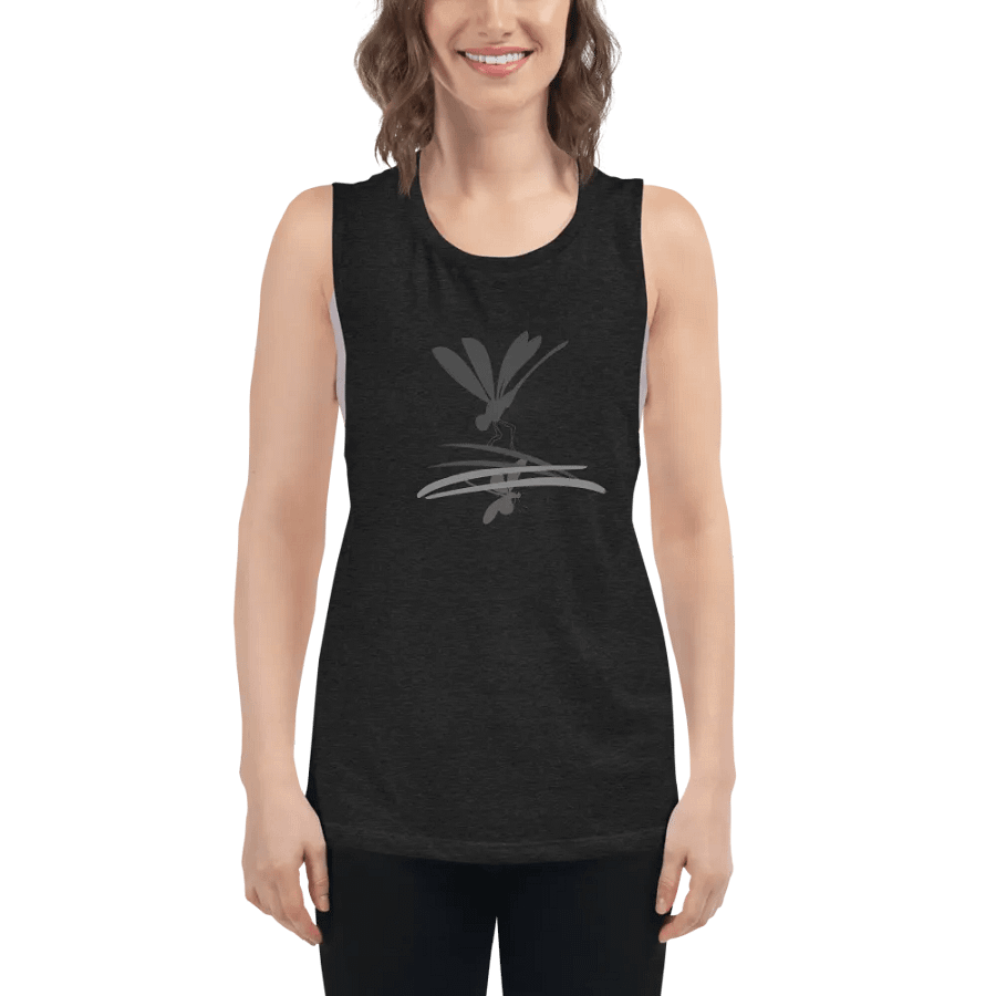 Tank top with stylish dragonfly design. product image (5)
