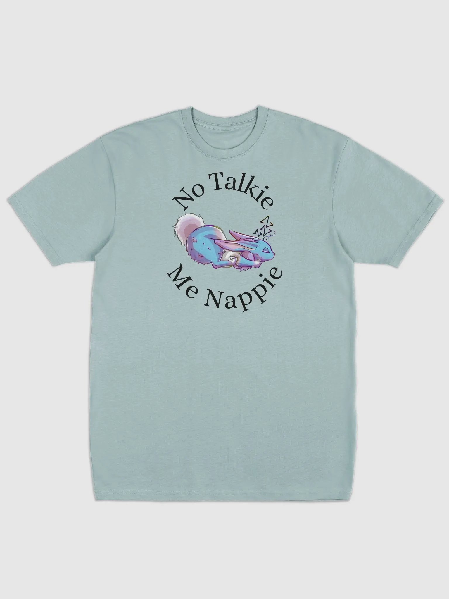 No Talking Me Nappie Shirt product image (1)