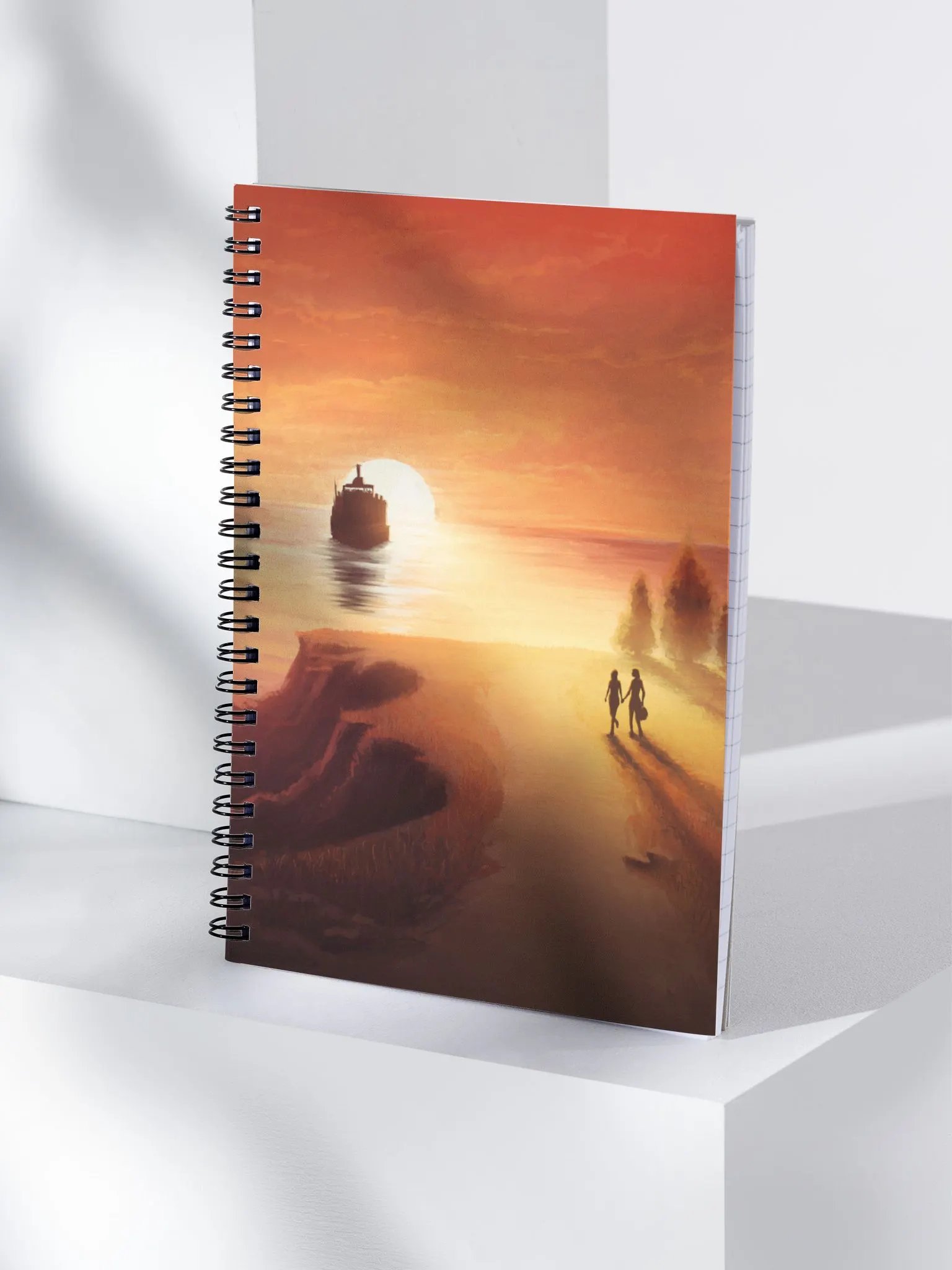 Missing the Boat Spiral Notebook product image (1)