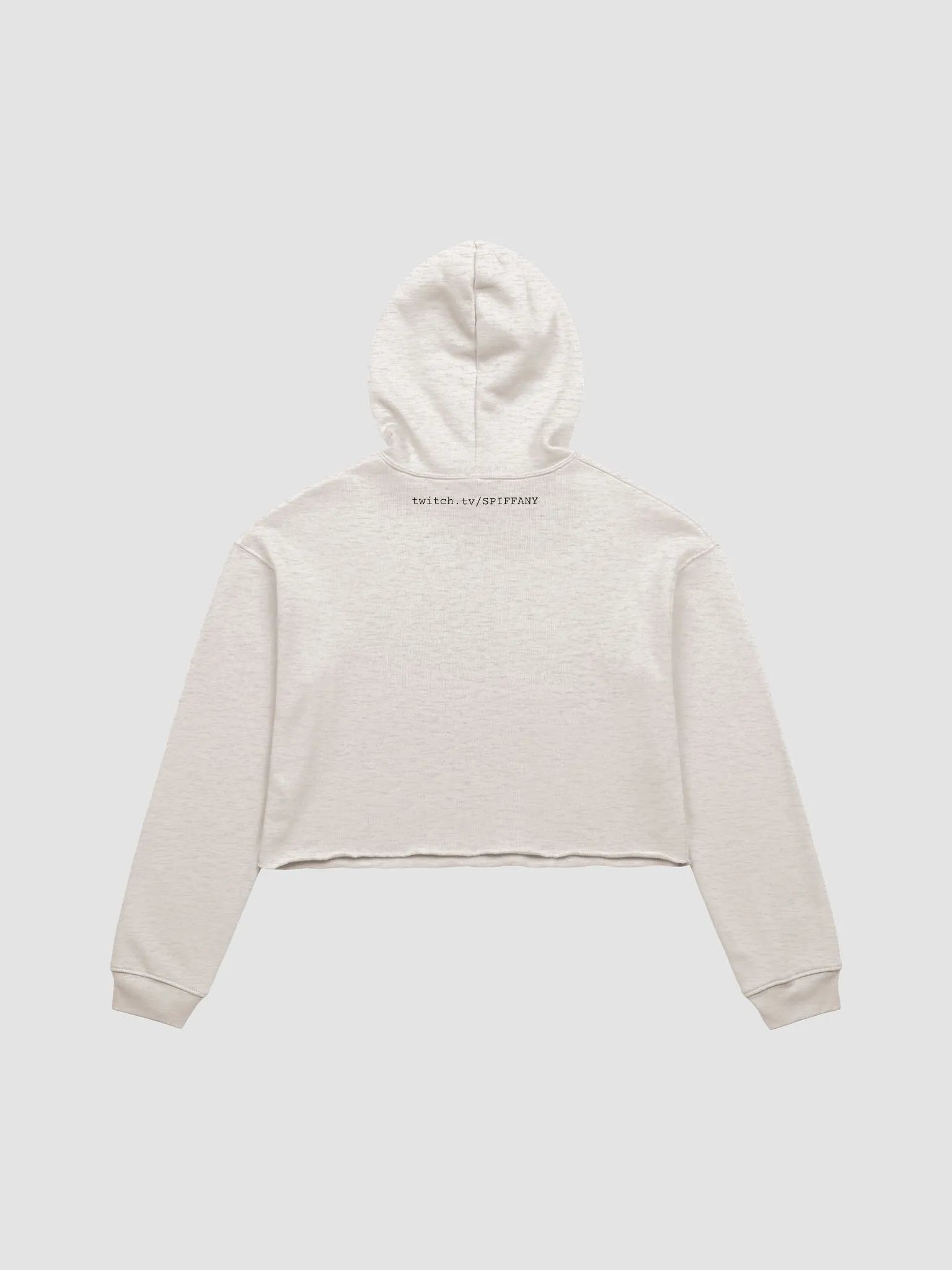 Kindly Printed Handwriting Crop Hoodie product image (3)