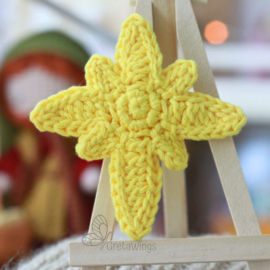 Nativity Crochet Pattern Amigurumi: Mary, Joseph, Baby Jesus, Three Wise Men, Angel, Star of Bethlehem by GretaWings (digital download) product image (8)