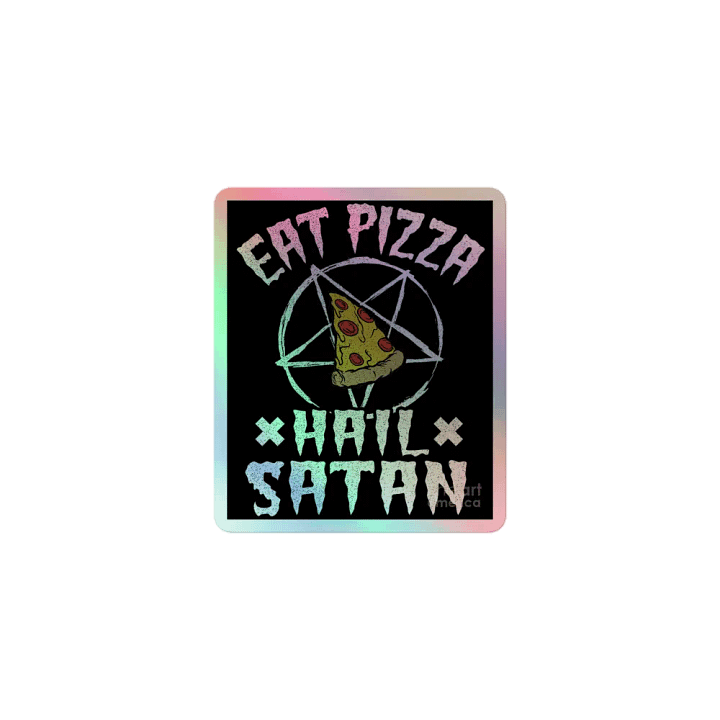 Eat Pizza x Hail Satan product image (1)