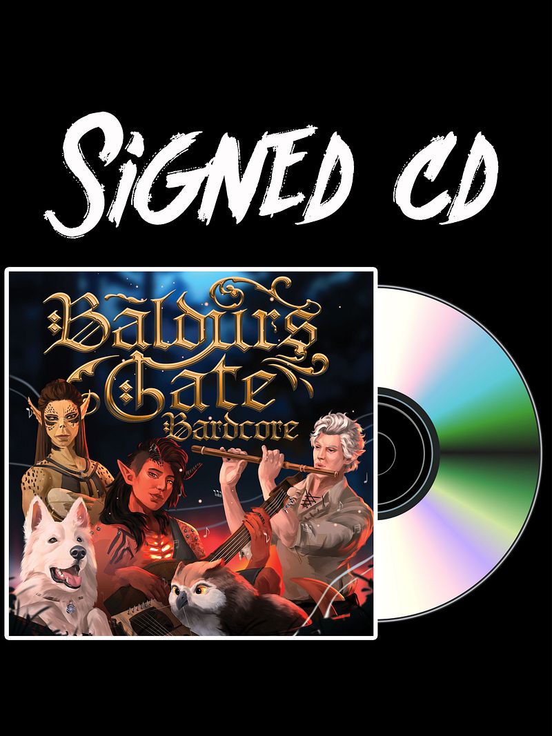 Signed CD - Baldur's Gate Bardcore