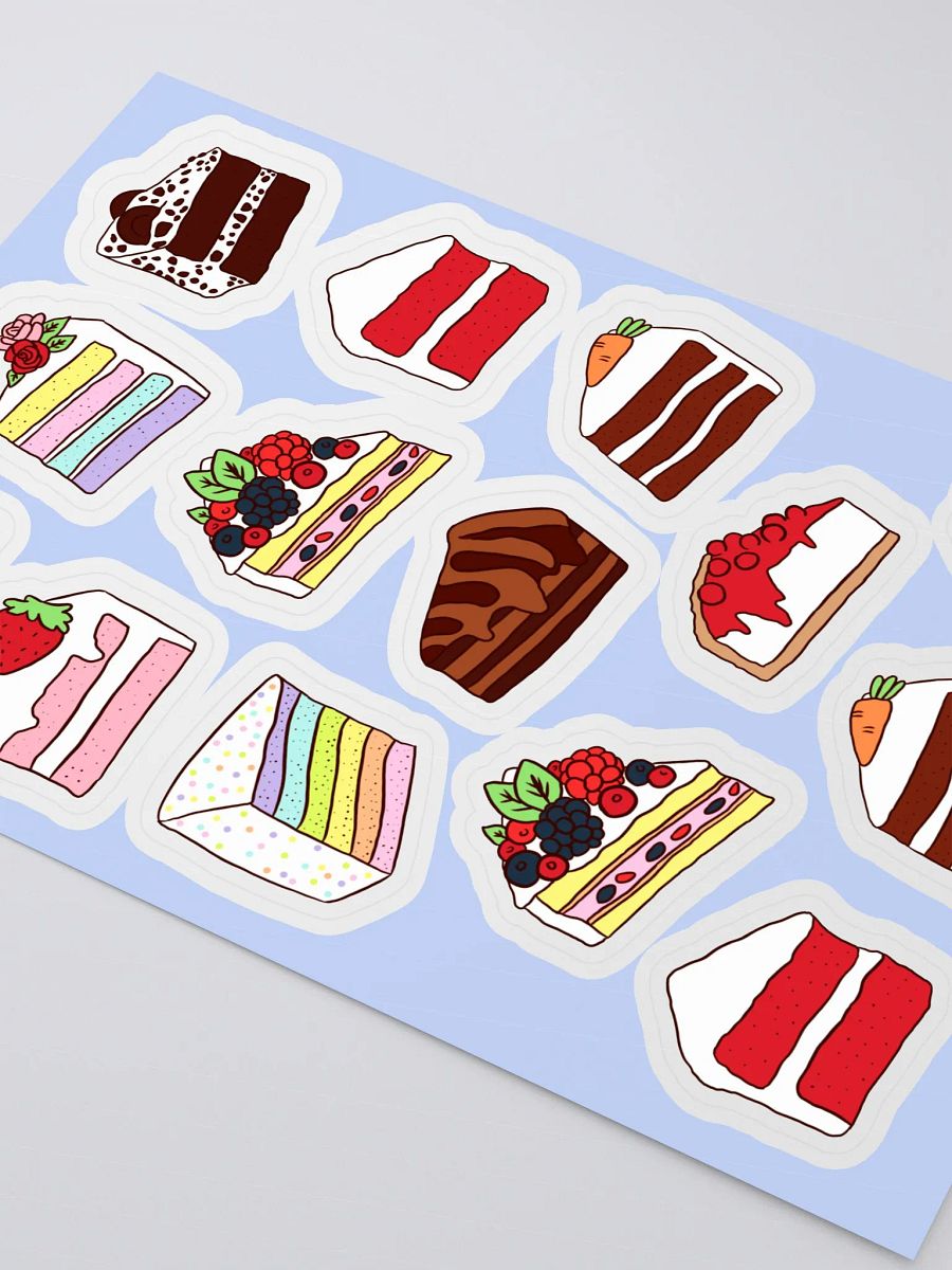 Sweet Treats Variety Kiss Cut Sticker Sheet product image (4)