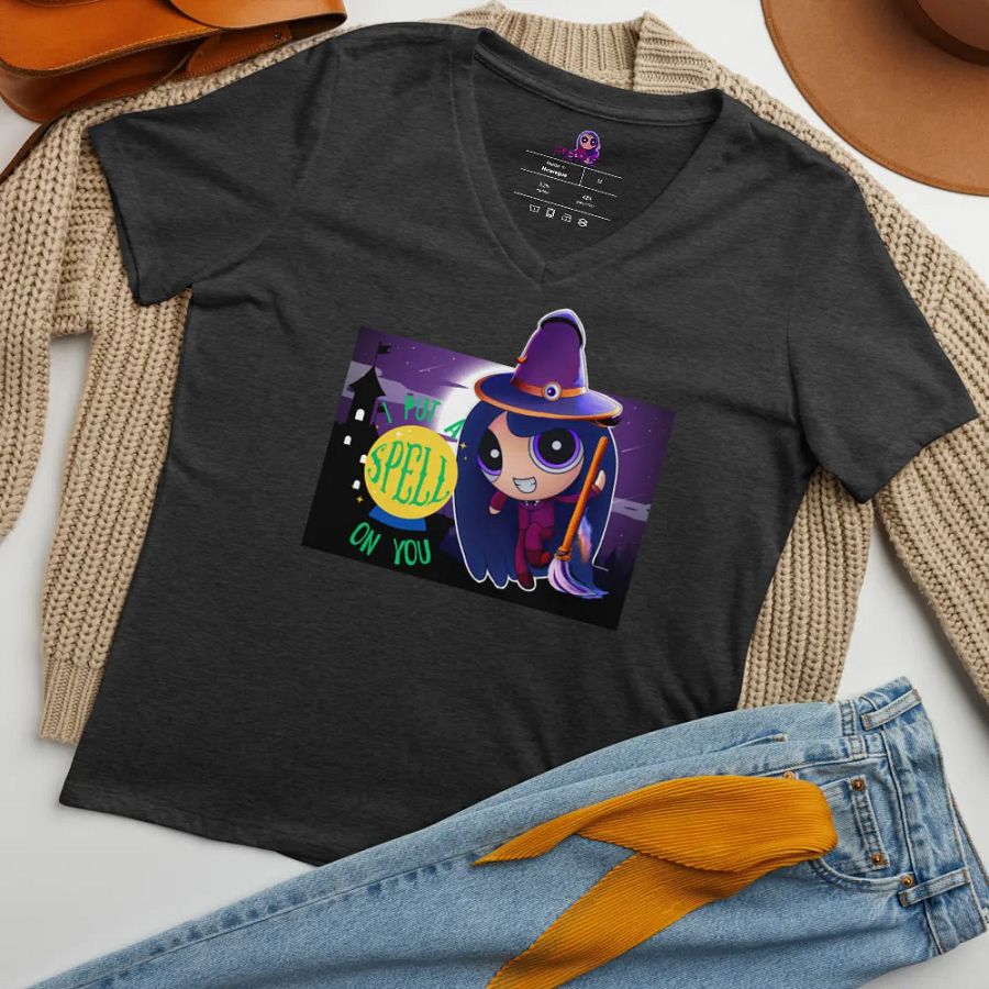I Put a Spell On You V-Neck Tee product image (7)