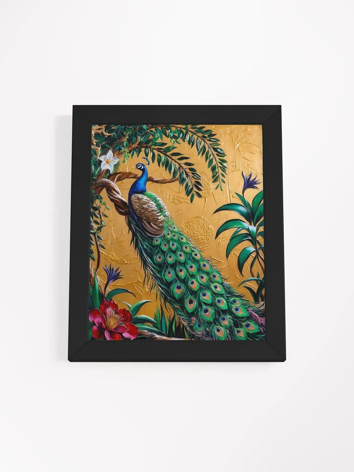 Peacock - Wall Art - Framed product image (1)
