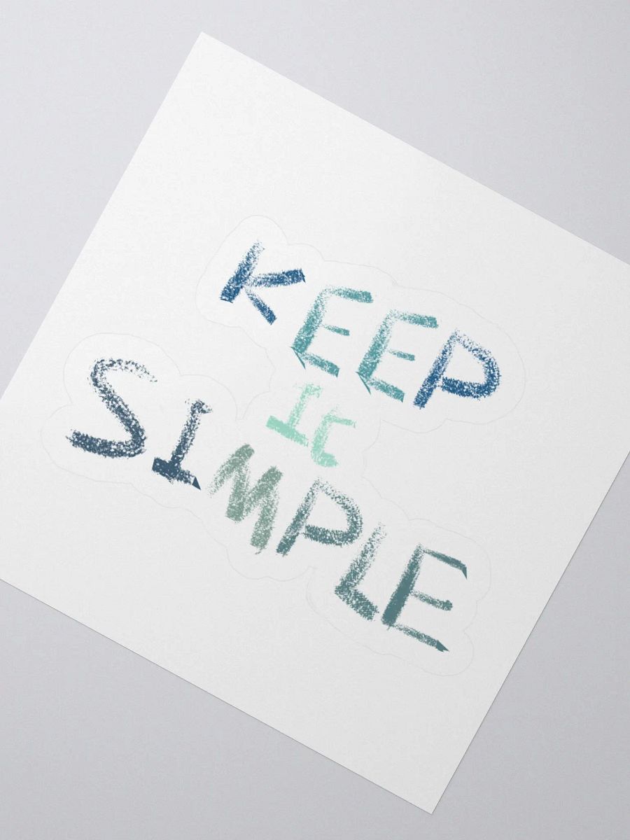 Simplify Your Style Stickers product image (4)