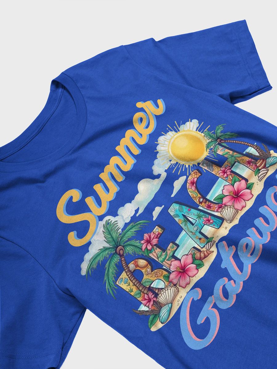 Summer Gateway Beach Tropical Graphic Tee product image (2)