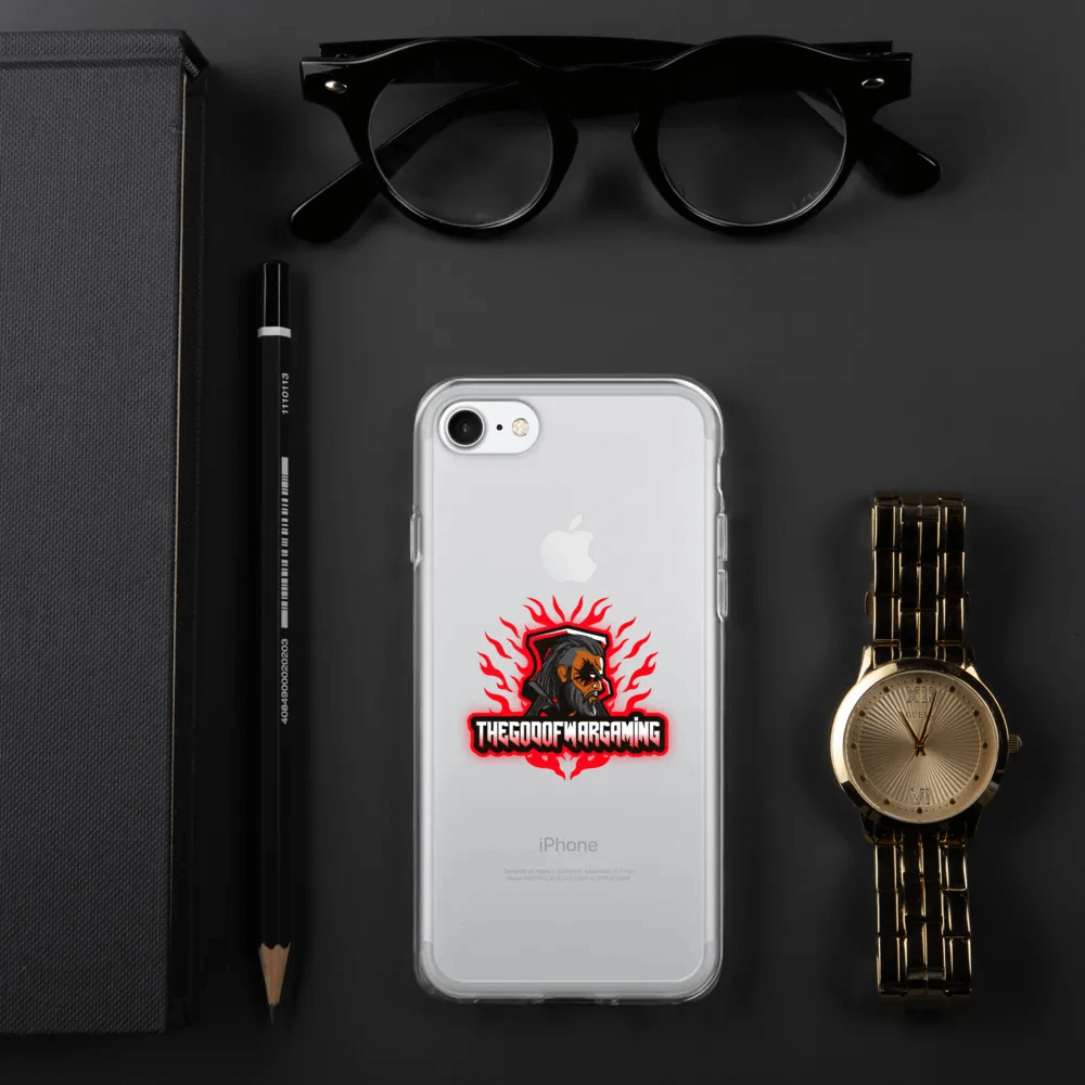 The GodOfWarGaming Clear iPhone Case product image (329)