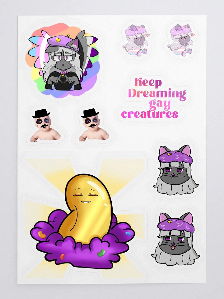 Stinky Sticker Sheet :3 product image (1)