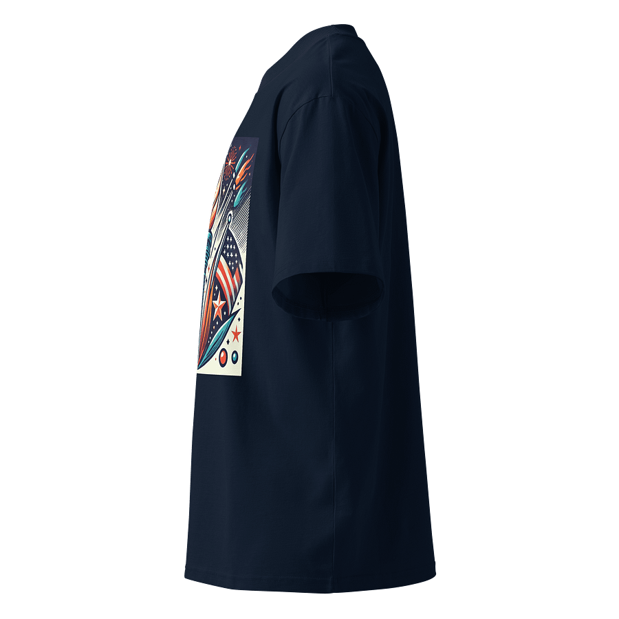 Liberty Flame Celebration Organic T-Shirt product image (4)