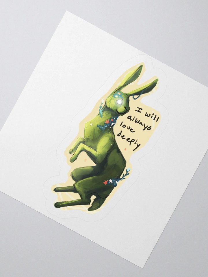I Will Always Love Deeply Sticker product image (4)