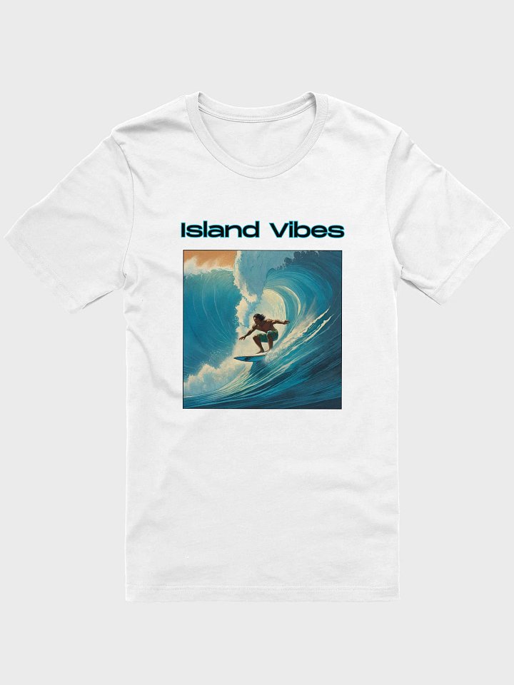 "Island Vibes" Wave Rider T-Shirt product image (41)