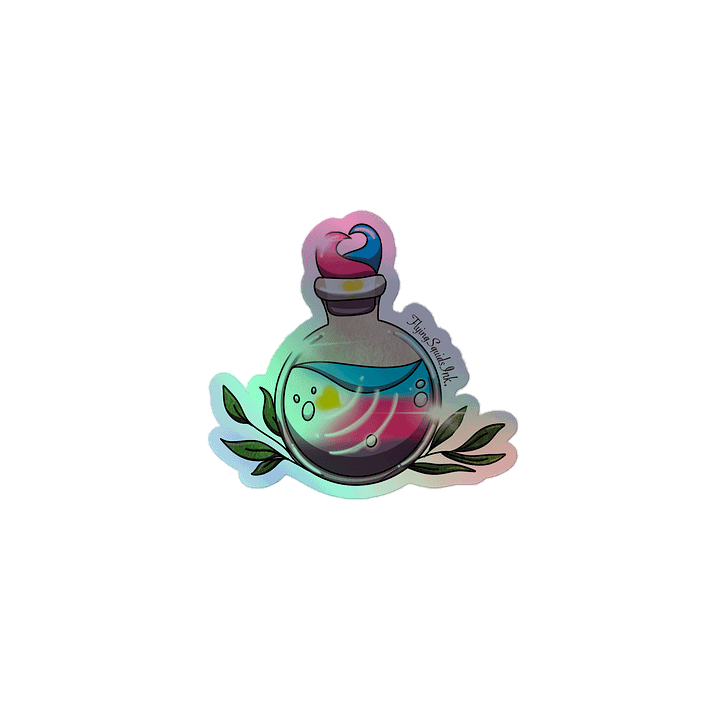 Poly Pride Potion-Holo Sticker product image (1)