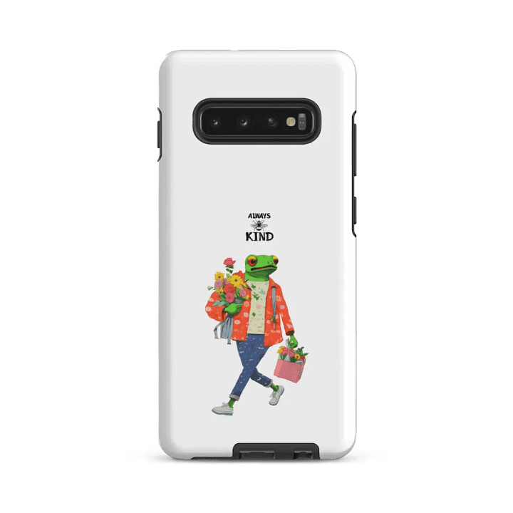 'Always Bee Kind' Stylish Frog Samsung Tough Case product image (1)