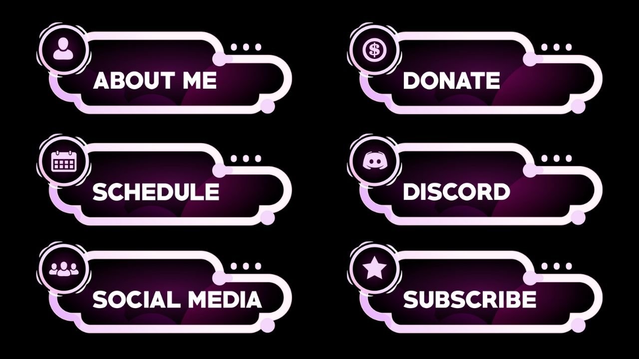 Pink Dream Twitch Panels product image (1)