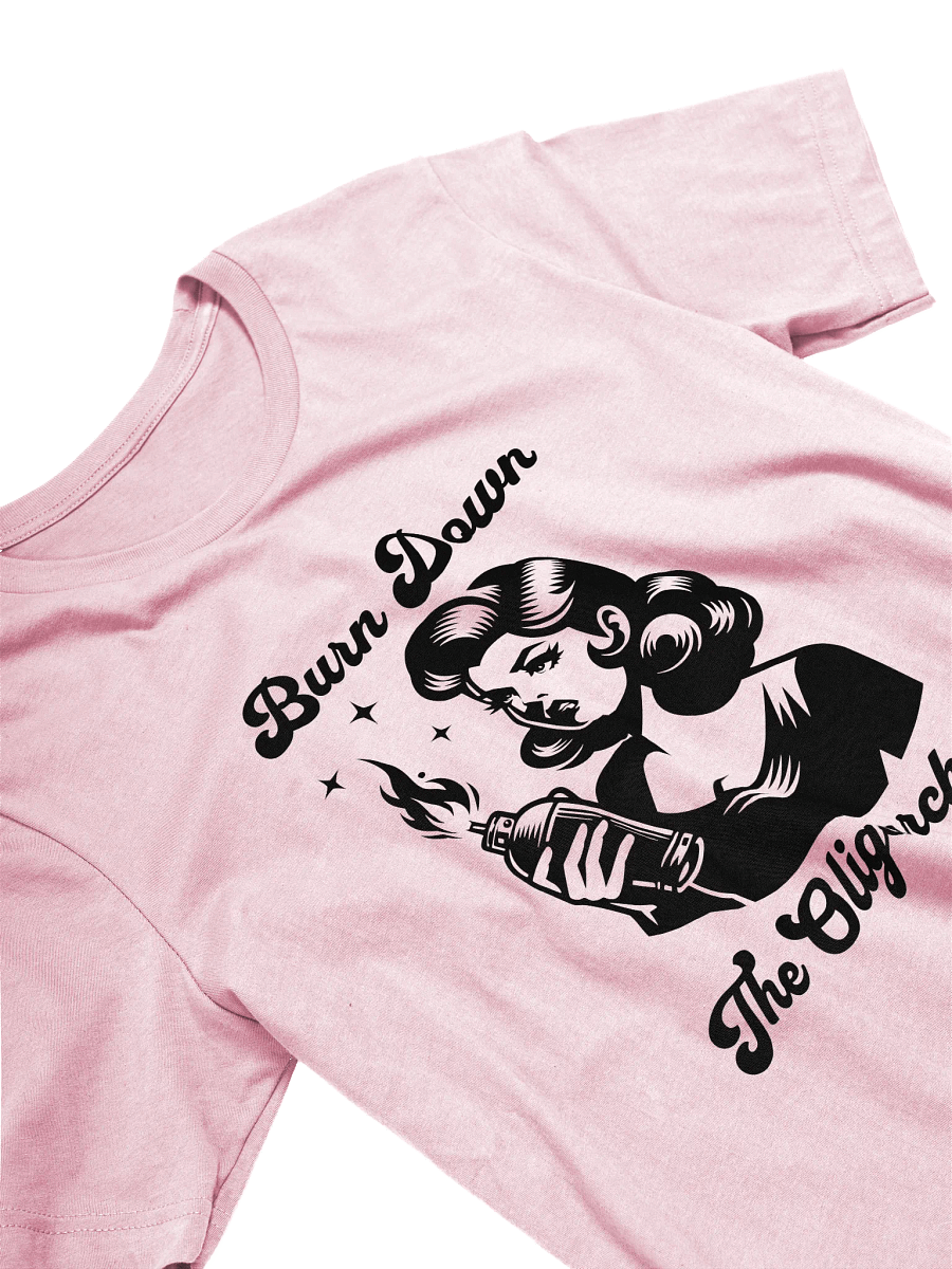 Burn Down The Oligarchy Retro Supersoft T-Shirt product image (12)