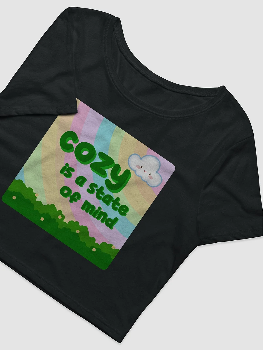 Cozy is a state of mind Crop Tee product image (7)